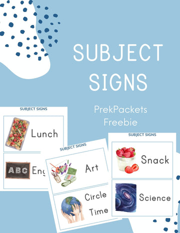 Subject Signs