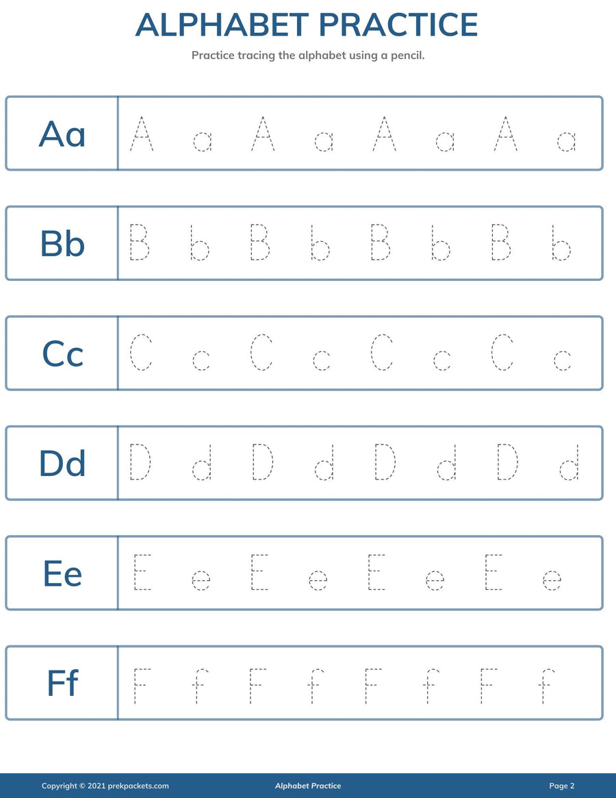 Alphabet Practice