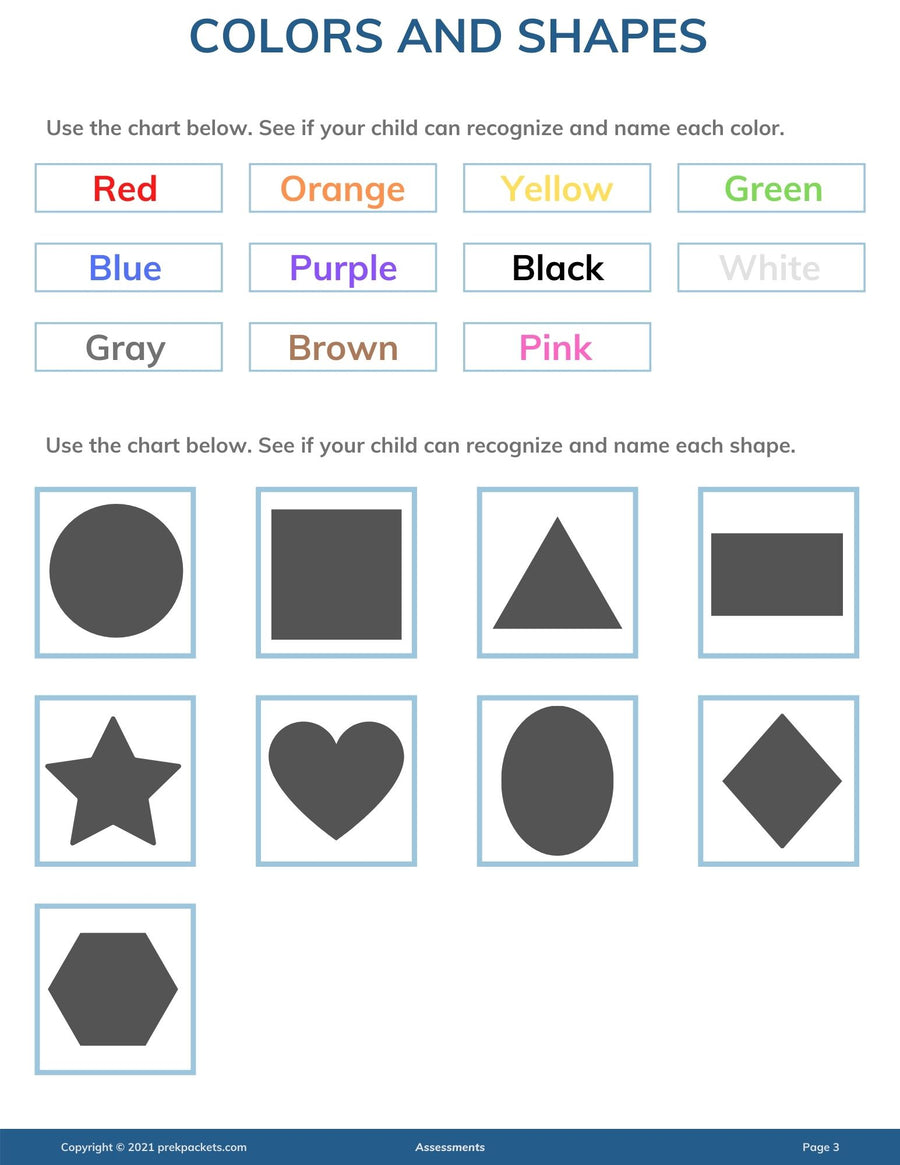 Assessments to Test for Kindergarten Readiness