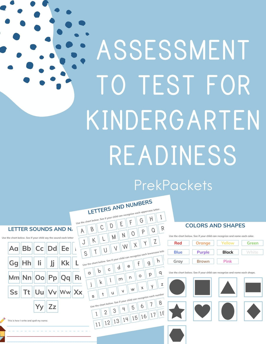 Assessments to Test for Kindergarten Readiness