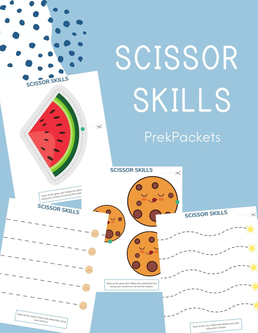 Scissor Skills – Pre-K Packets