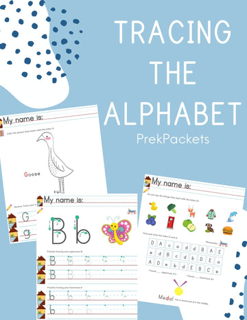 (A-Z) Tracing the Alphabet